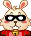 憨厚的兔西西qq表情下载 绿色版