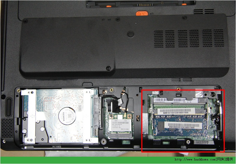 acer e1-471笔记本电脑加内存详细图文教程[多图]
