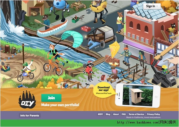 online community for kids