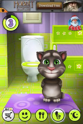 我的汤姆猫喂养版怎么让他尿尿 喂养版怎么让汤姆猫上厕所