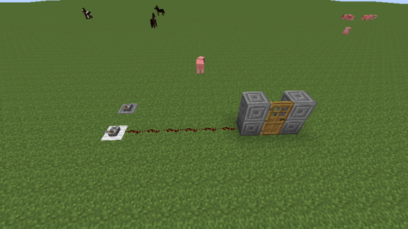 我的世界0.16.0怎么锁门? 锁门器制作详细教程