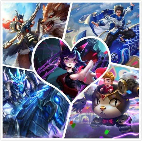 王者荣耀新五黑皮肤大全 热血系列五黑皮肤一览