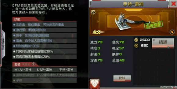 CF手游手斧雷神怎么得 雷神手斧属性介绍