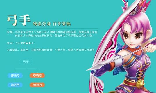 热血江湖手游弓箭手技能搭配攻略 弓手技能最强搭配