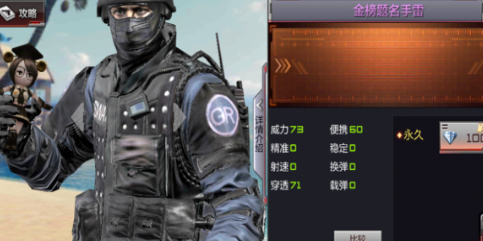穿越火线枪战王者金榜题名手雷什么时候出 金榜题名手雷多少钱