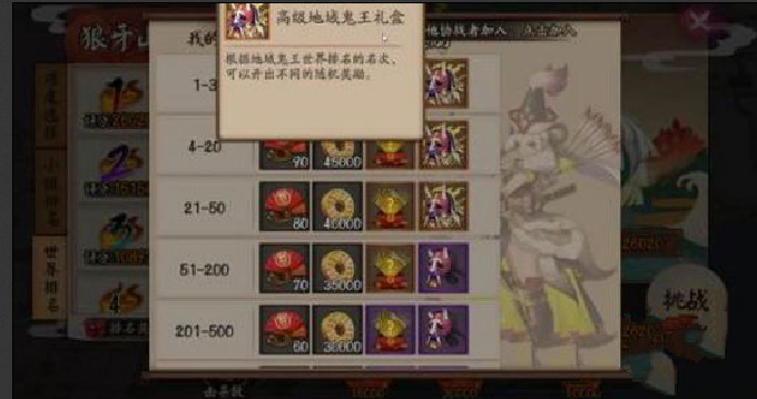 阴阳师地域鬼王礼盒怎么得?地域鬼王礼盒奖励以及获取方法