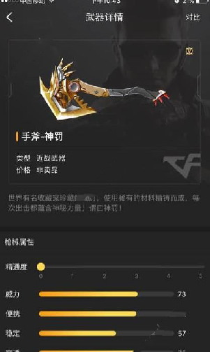 CF手游神罚手斧多少钱 CF手游神罚手斧属性以及获取方法一览