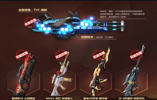 魂斗罗归来8月SS级新武器怎么得 SS级TVC星航好用吗