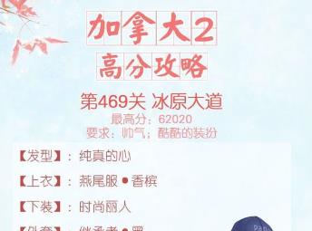 暖暖环游世界469冰原大道攻略 加拿大2第六关高分S搭配推荐