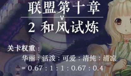 奇迹暖暖联盟10-2攻略 联盟第十章和风试炼高分S搭配推荐