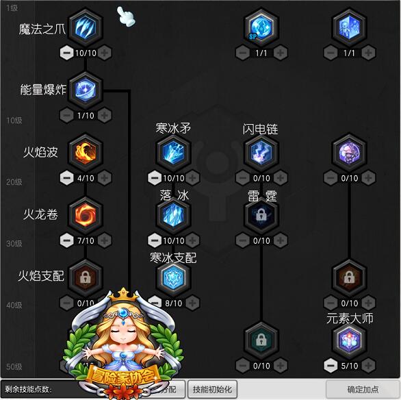 冒险岛2法师怎么加点 法师技能加点攻略
