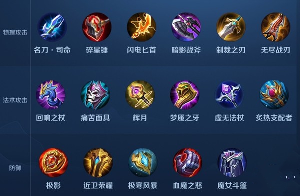 王者模拟战装备图鉴 最强装备合成推荐
