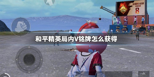 和平精英头上V标志怎么弄 V标志铭牌设置方法