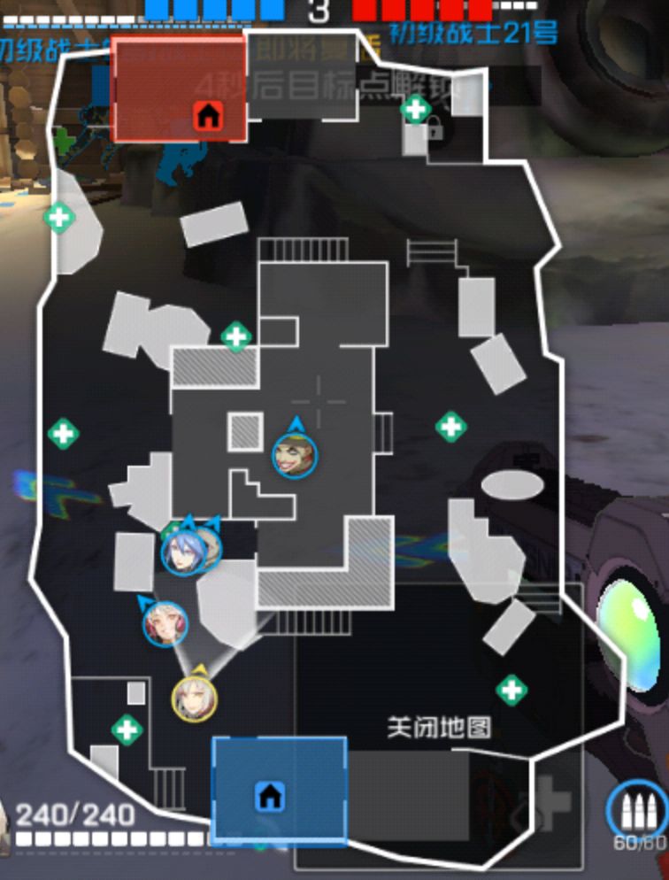 王牌战士地图攻略 地图安全屋点位详解