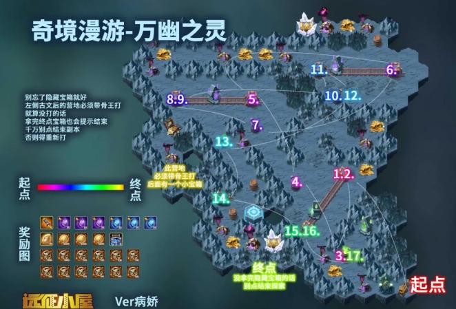剑与远征万幽之灵怎么走 万幽之灵奇境通关路线及奖励详解