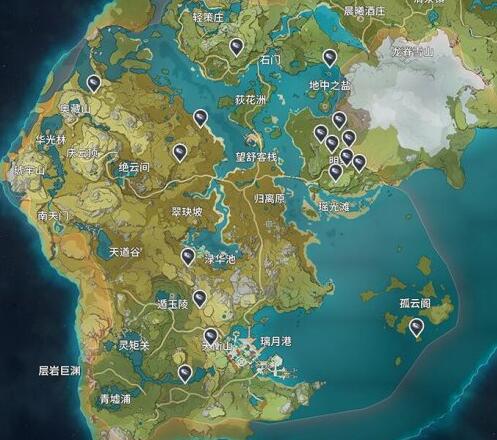 原神夜泊石在哪 夜泊石位置详解