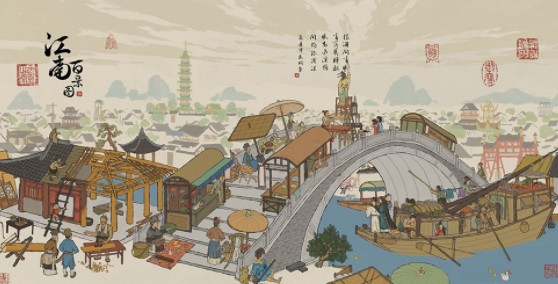 江南百景图地下宝库在哪 桃花村地下宝库位置详解