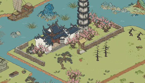 江南百景图佛堂在哪 桃花村佛堂位置详解
