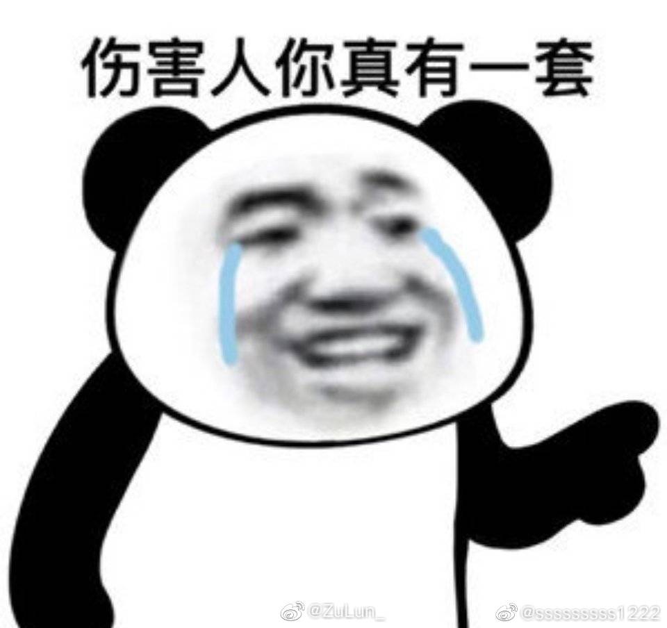 zs熊猫头伤害人你真有一套表情包图片高清无水印下载v10