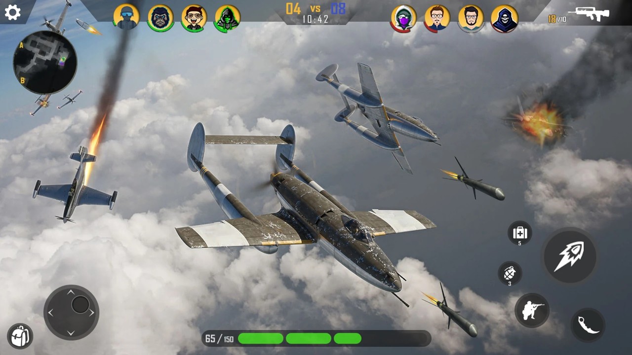现代战机战争游戏安卓版airfightinggames3dofflinev10