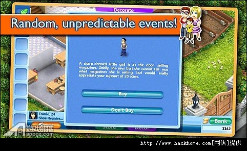 《虚拟家庭2》Virtual Families 2 新手入门图文攻略[多图]图片4