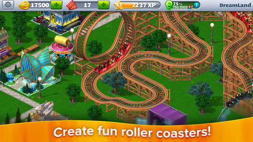 ɽ4 iosֻ棨RollerCoaster Tycoonreg 4 Mobileͼ3: