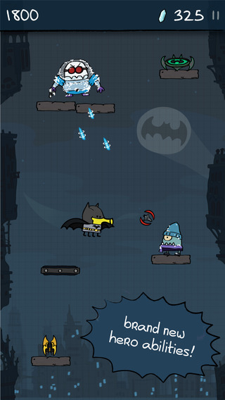 ͿѻԾ֮DCӢiosֻ棨Doodle Jump DC Super Heroesͼ4: