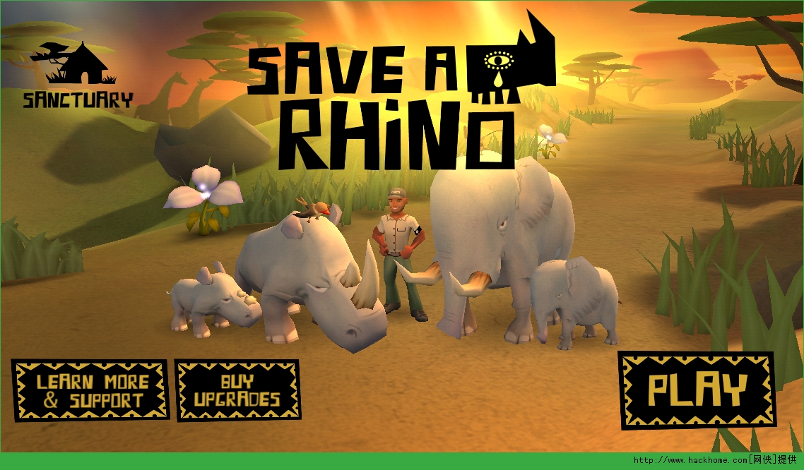 保护犀牛内购解锁ios破解存档(save a rhino) v1.