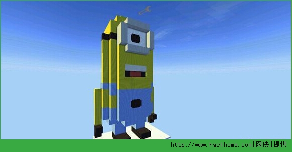 我的世界手机版0.11.0小黄人史都华建筑模型存档