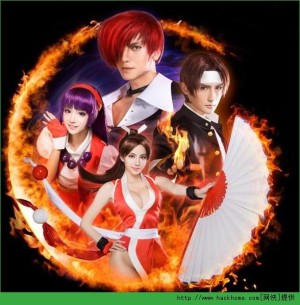 拳皇98终极之战ol真人cos图片cosplay不知火舞胸咚雅典娜 嗨客手机站