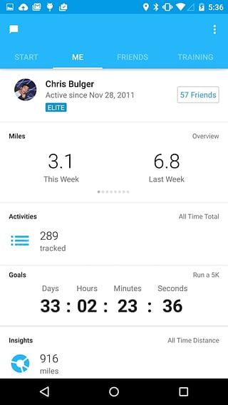 RunKeeper׿ֻAPPͼ1: