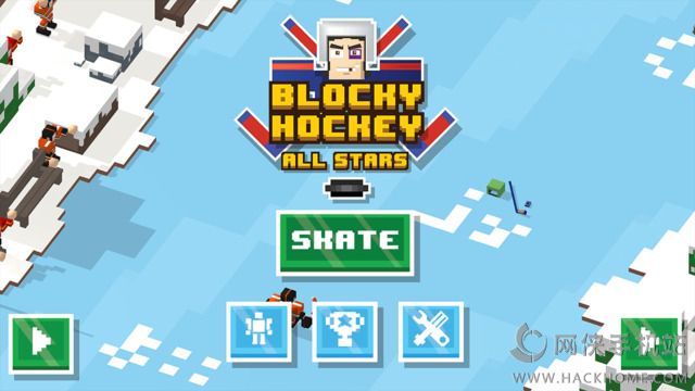 ȫιiOS棨Blocky Hockey All-Starsͼ1: