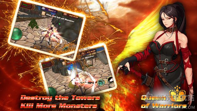 ŮʿӢ3Dɫݹios(Queen Of Warriors Heroes 3D RPG)ͼ4: