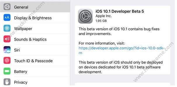 ƻiOS10.1 Beta5Щ豸iOS10.1 Beta5Щ豸ܸ£[ͼ]ͼƬ1