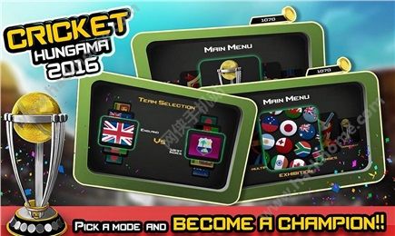 板球2016遊戲安卓版(Cricket Hungama)圖1: