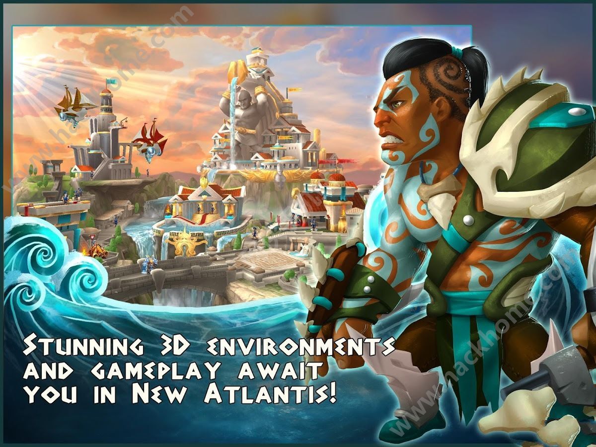 ս˹Ӣİ׿棨Wartide Heroes of Atlantisͼ5: