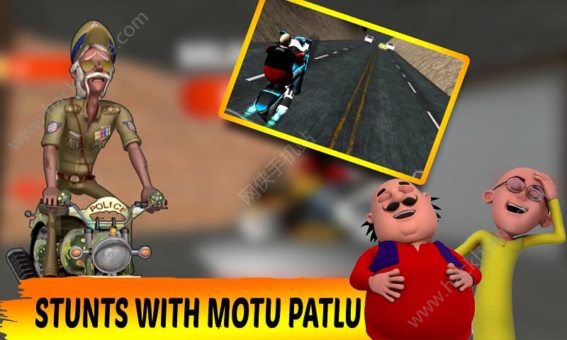 ŭِ܇׿[֙C棨Motu Patlu Racing GameD3: