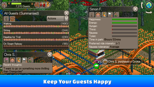 ģ԰İ׿ֻϷ(RollerCoaster Tycoon)ͼ2: