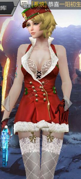 cf手游圣诞灵狐和普通灵狐对比性感穿着升级多图