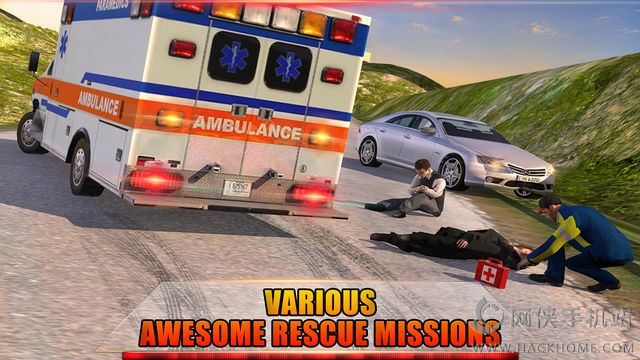 ȻԮʻ2024ios棨Ambulance Rescue Driving 2024)ͼ1: