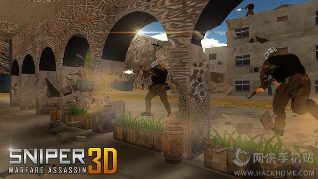 ѻ3DɳĮ֮սϷiOS棨Sniper Warrior 3D Desert Warfareͼ1: