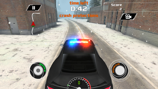 Oِ܇3DپWiOS棨Arctic Police Racer 3DD3: