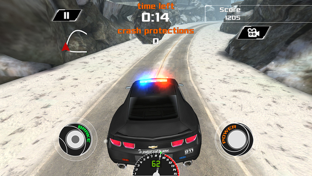 Oِ܇3DپWiOS棨Arctic Police Racer 3DD4: