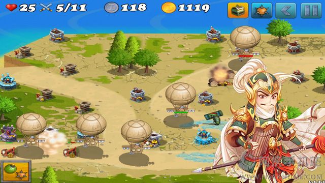 ЇʿپW[֙C棨Chinese Warrior DefenseD3: