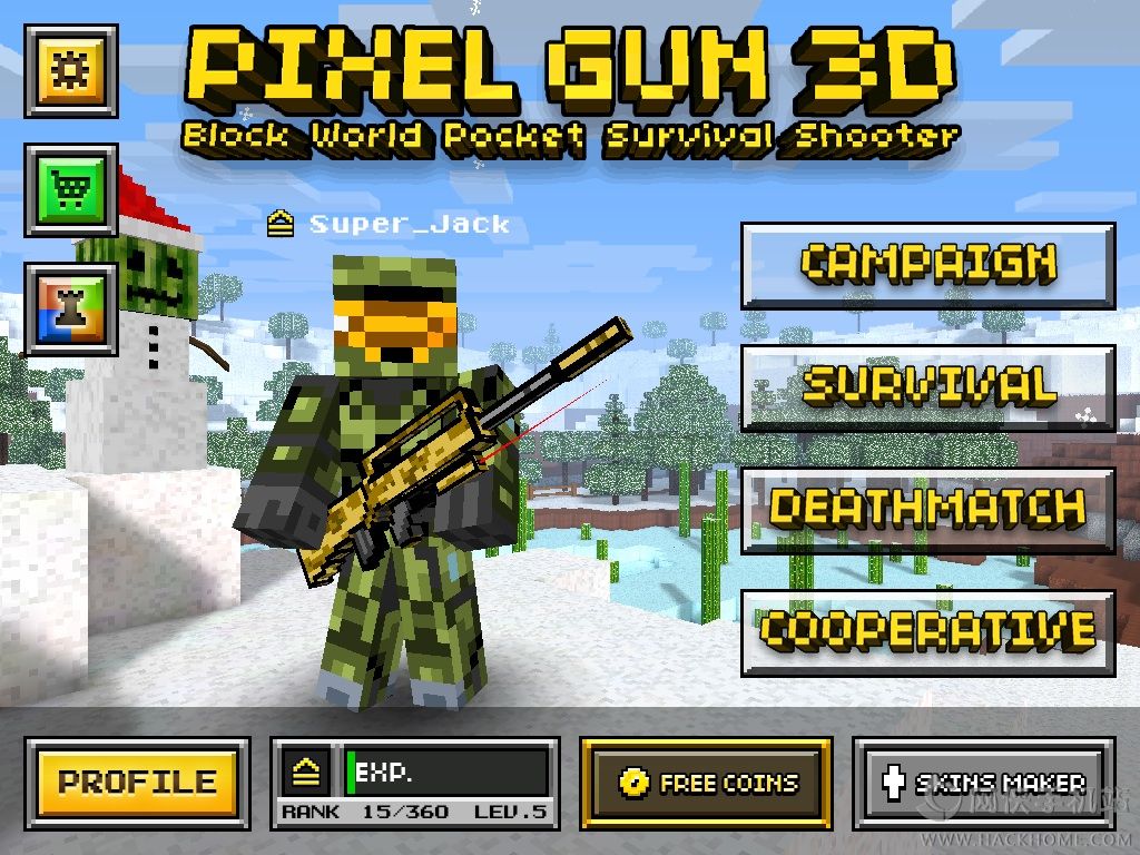 �������������°�׿�棨Pixel Gun 3D��ͼ1: