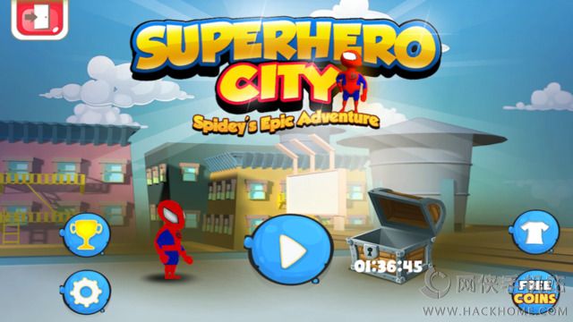 Ӣ۳[ٷ֙C棨SuperHero CityD3: