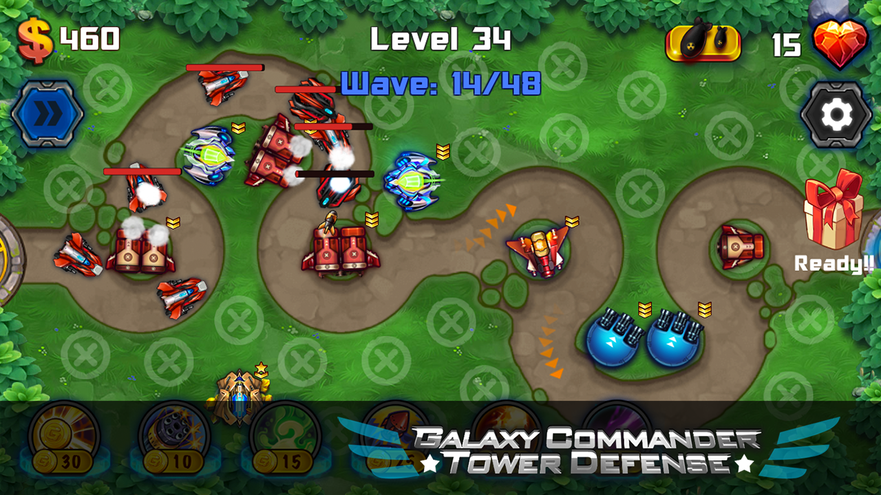 yָ]°׿棨Galaxy Commander Tower defenseD2: