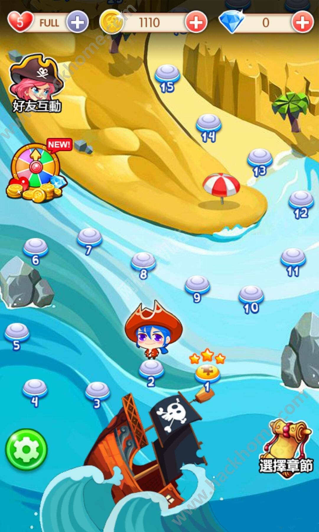 Ϸ׿(Bubble Pirates Bubble Shooter)ͼ3: