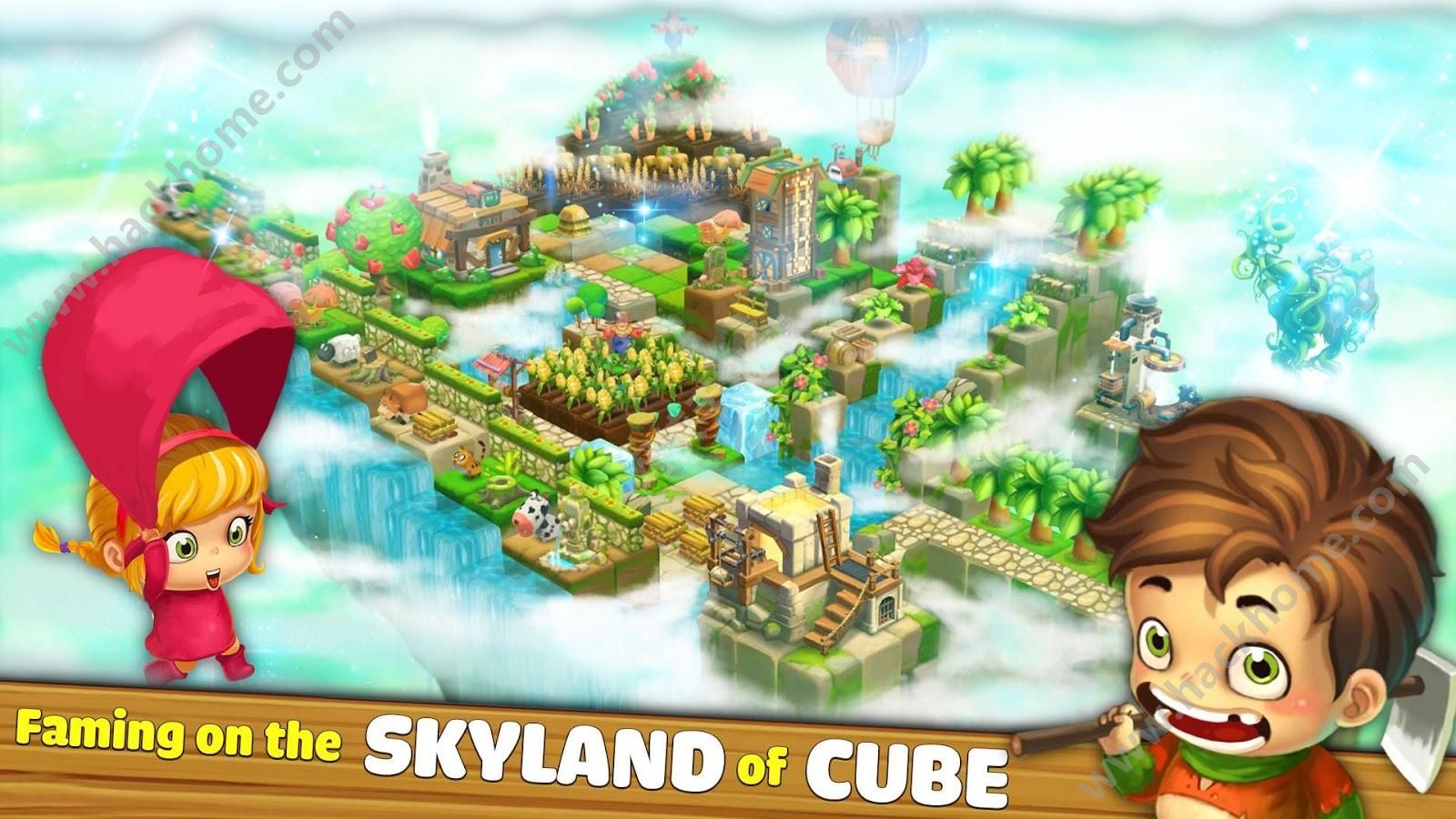 Krhİ׿棨Cube Skyland Farm CraftD4: