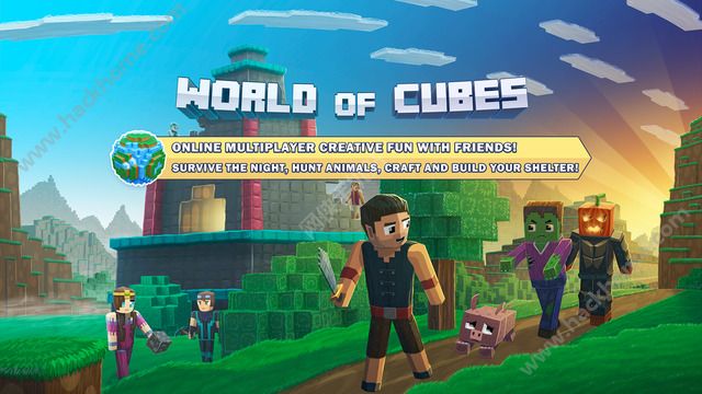 w[׿dWorld of Cubes Survival CraftD2: